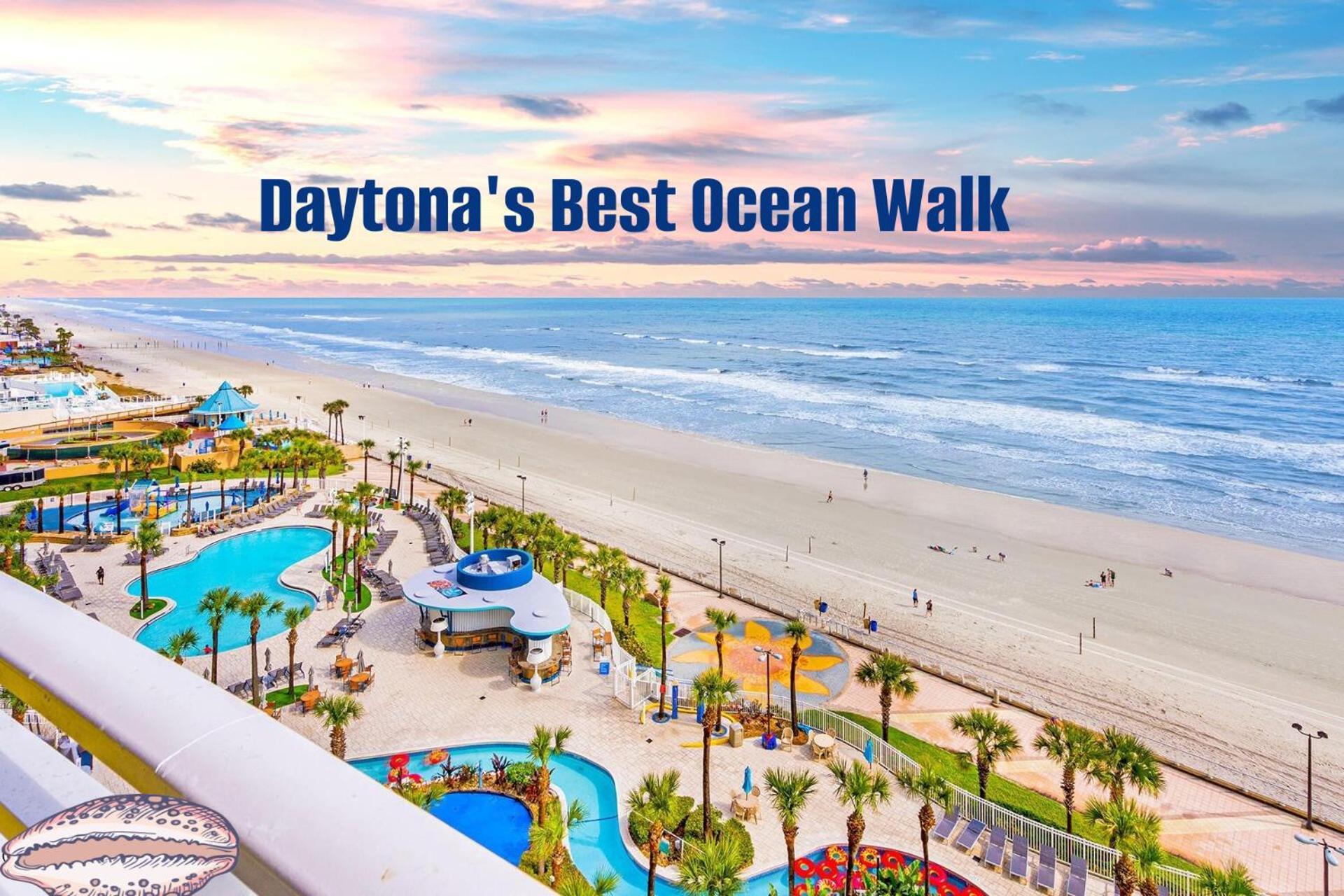 1 Bedroom Resort Condo Direct Oceanfront Wyndham Ocean Walk - Daytona Funland 1307 Daytona Beach Eksteriør billede